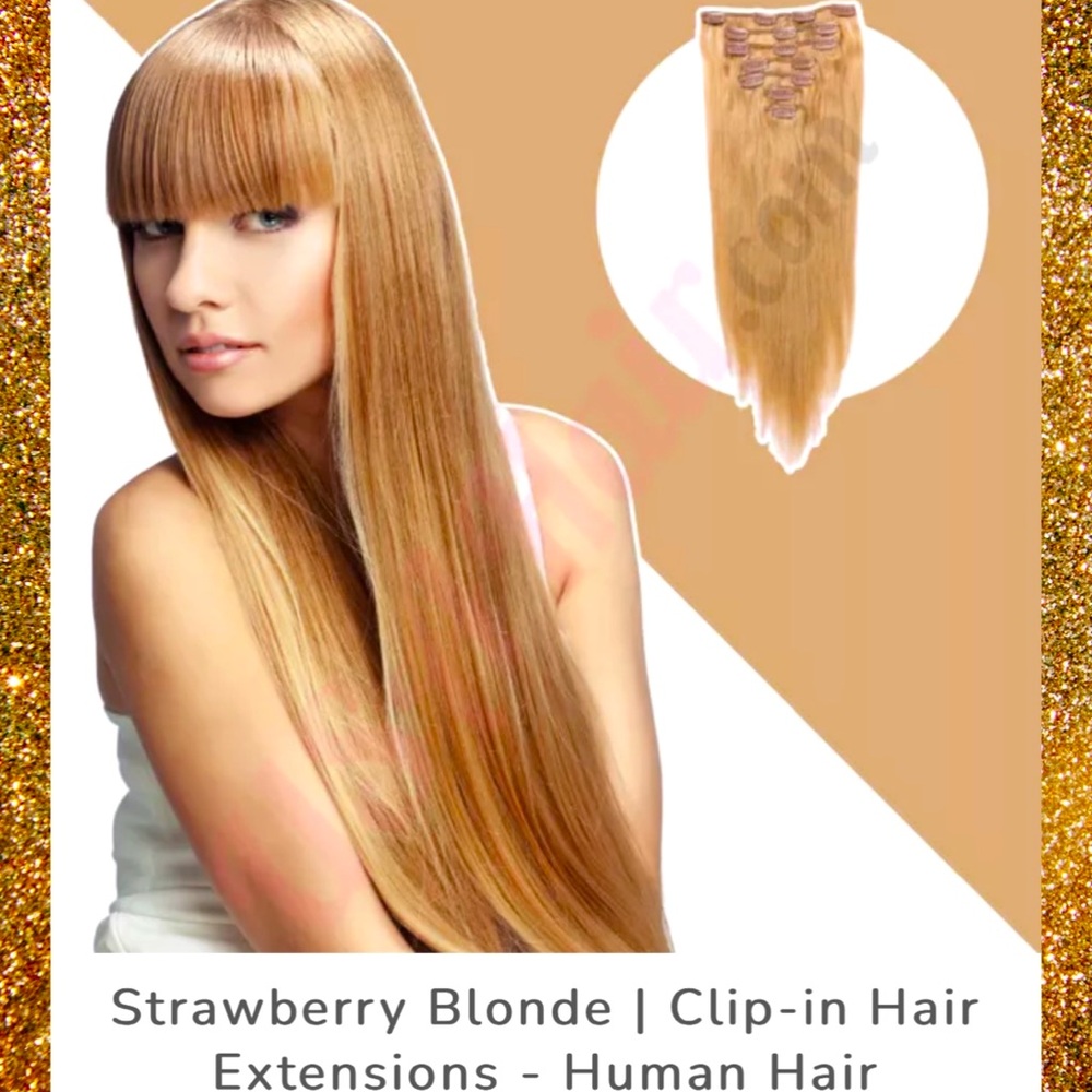 Clip in/Real Hair Extensions